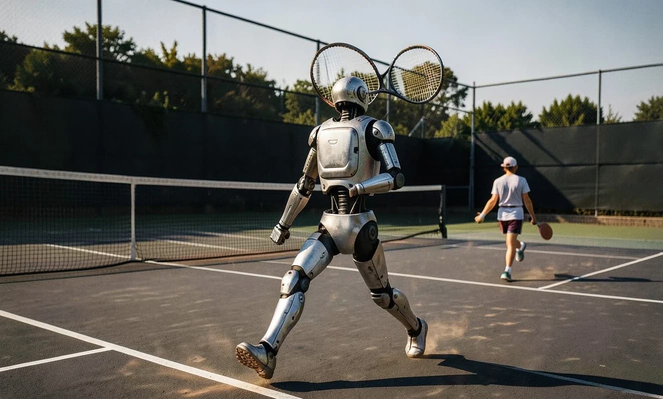 Acemate S10: İnsan gibi top atan tenis robotu