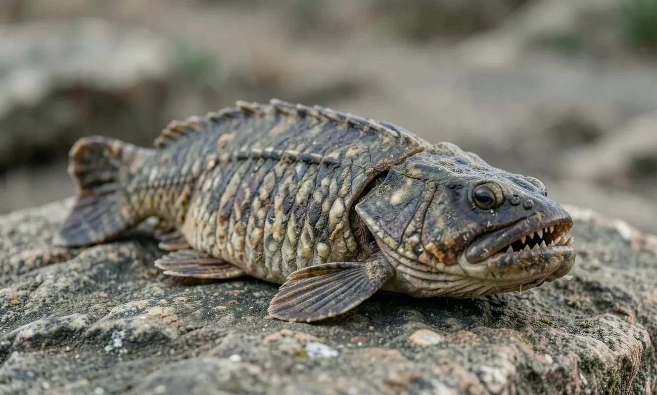 隕石衝突と同時期に生きた装甲魚の化石、大量絶滅前の生態系を明らかに