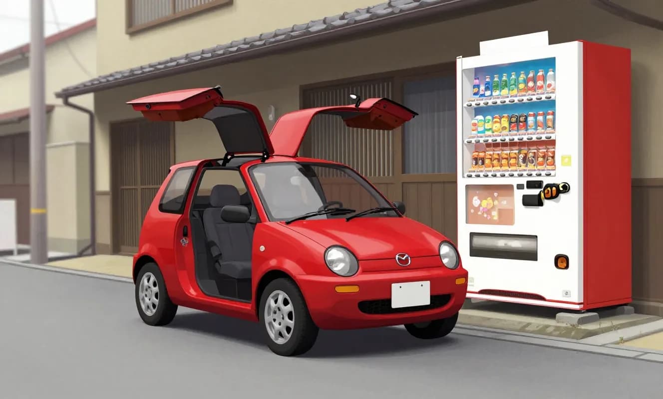 Mazda Autozam AZ-1: El ascenso y la caída del kei deportivo
