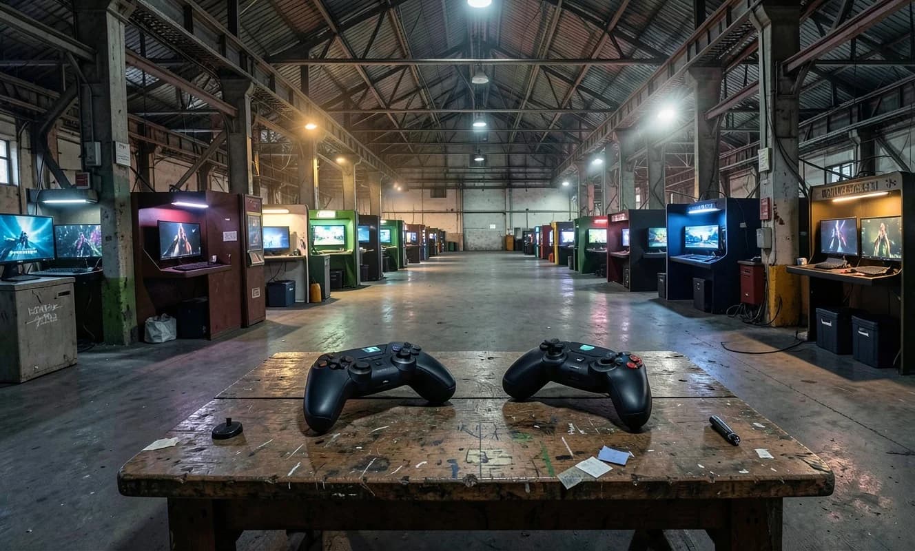 Eski demir-çelik fabrikası alanı Peking'te oyun festivali G-Fusion Game Fest 2026'ya ev sahipliği yapıyor