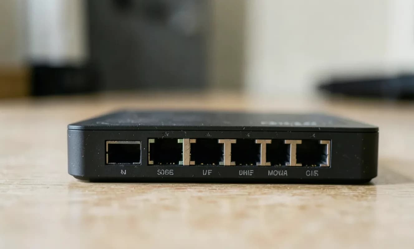 イーサネット接続の速度を上げるための正しいポートの使用
