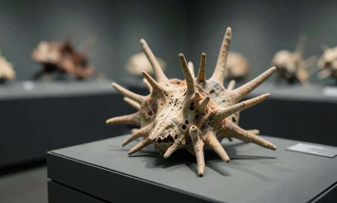 4億5千万年の海洋生物化石、軟組織が保存
