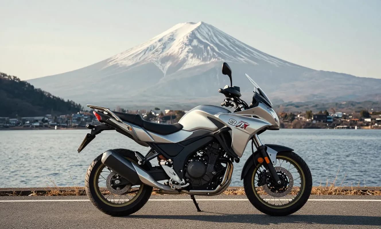 Suzuki Fuji çevresinde yeni SV-7GX crossover modelini test ettirdi