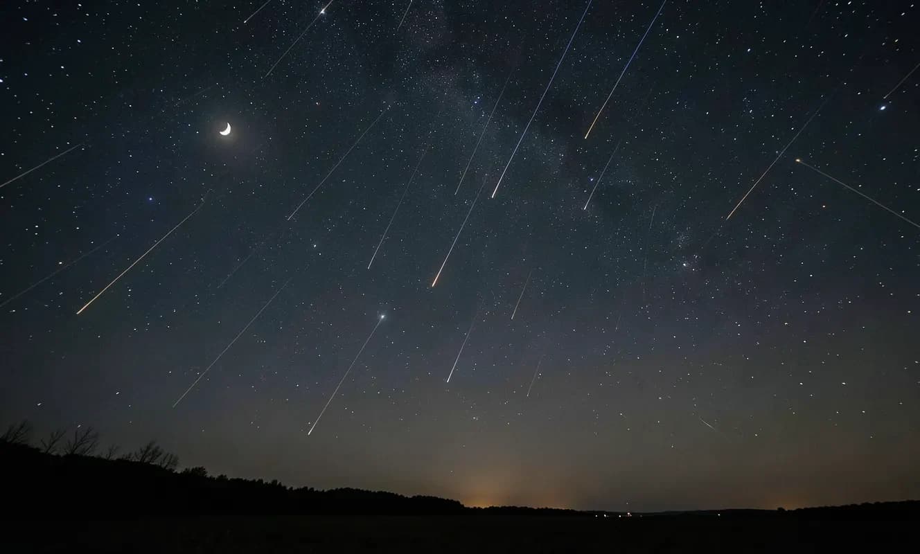 Dos eclipses solares y la lluvia de meteoros Perseidas en agosto