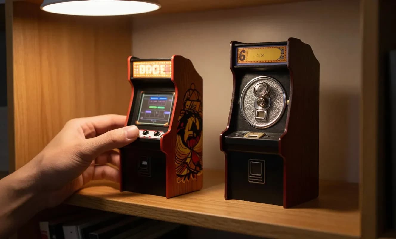 Mini arcade makineleri koleksiyonculuğu: Nostalji piyasası 1:4 ve 1:6 ölçeklerde büyümeye devam ediyor