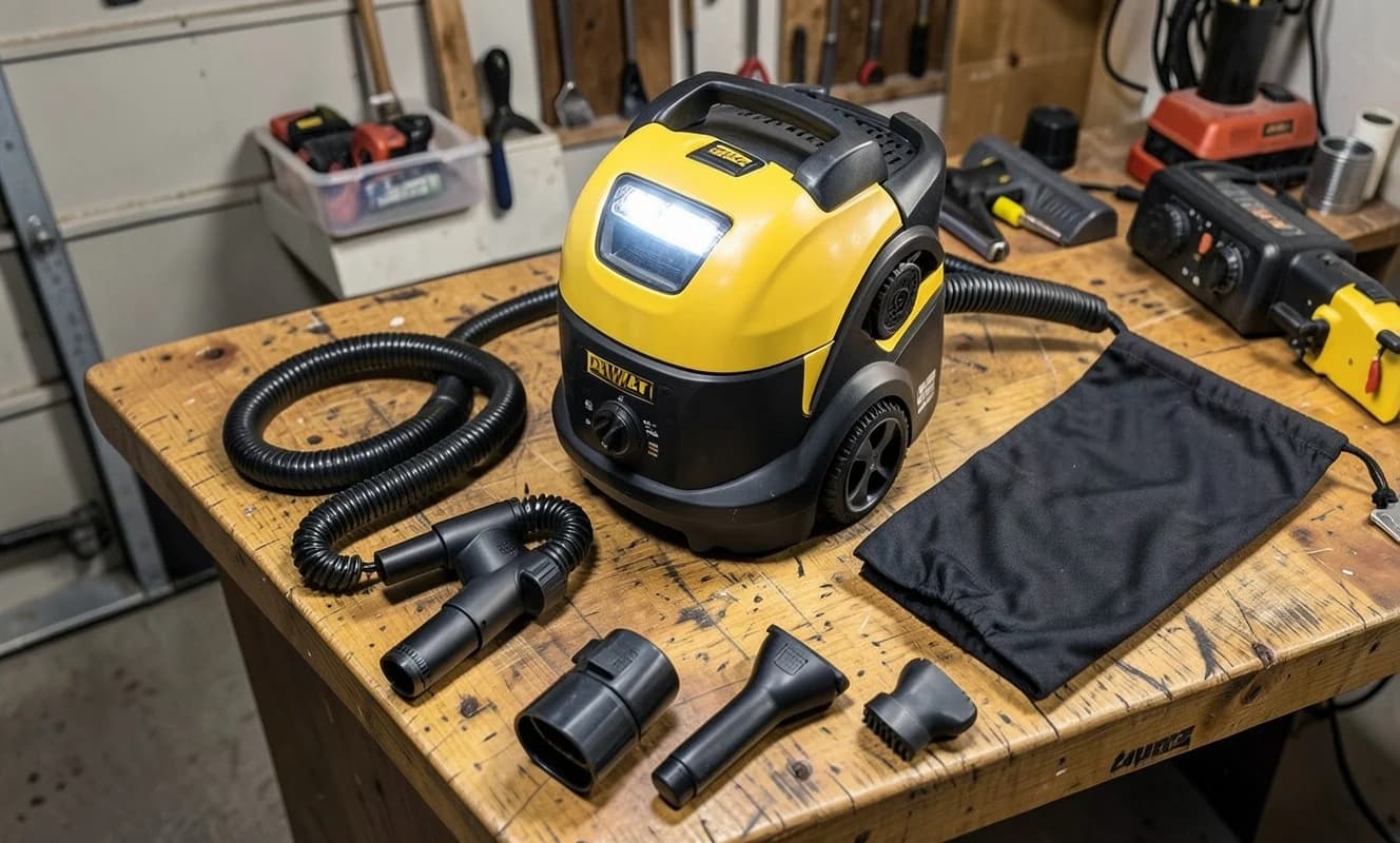 DeWalt、18V XRコードレス掃除機を6ノズルアクセサリーとHEPAフィルター付きで発売