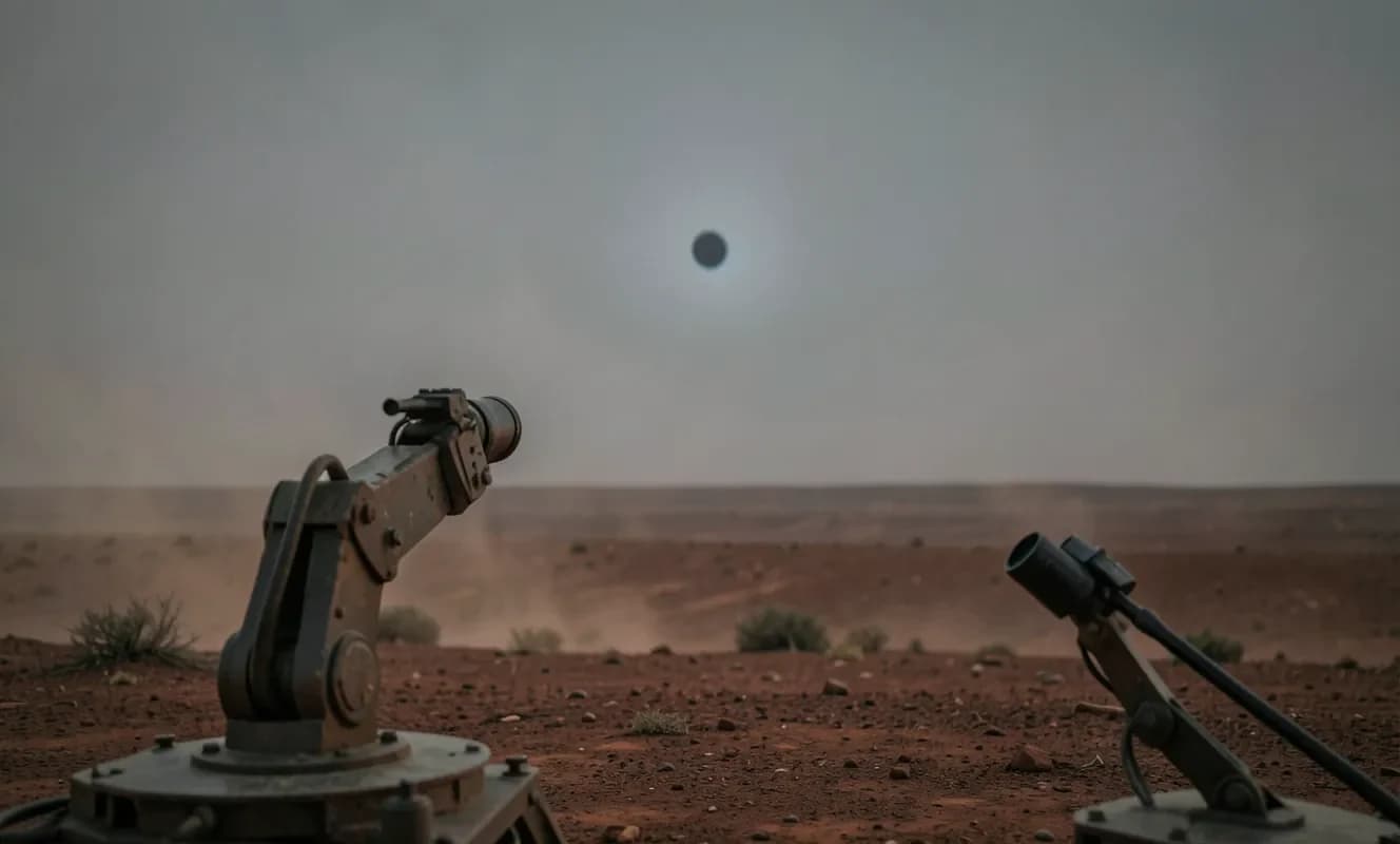 Perseverance rover, Mars'tan Dünya'nın Phobos'un arkasına girmesini kaydetti