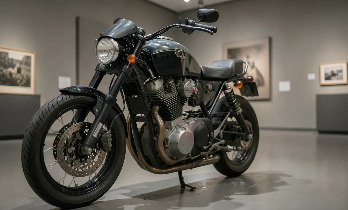 Motocicleta con motor Dodge Viper V10 200 bin dolara se vendió