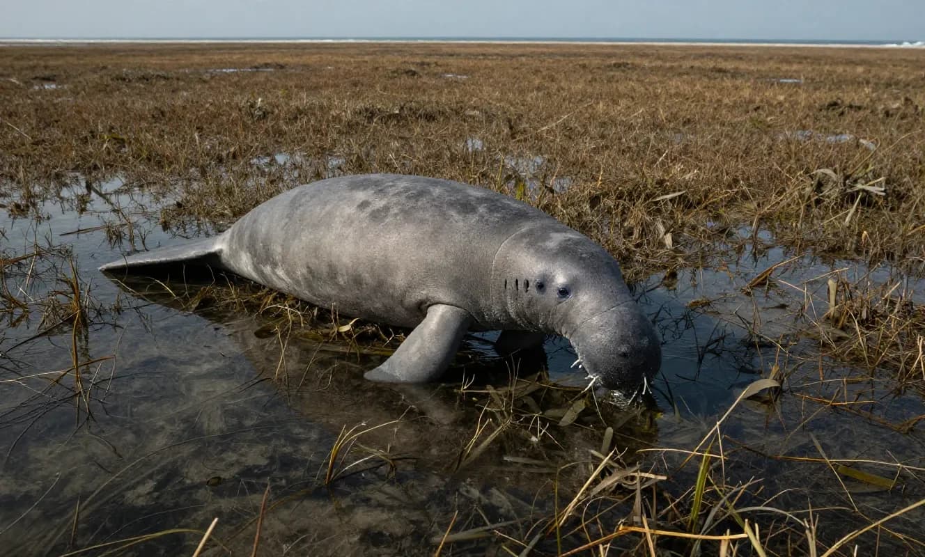 カーペンタリア湾のデュゴン個体数が50％減少