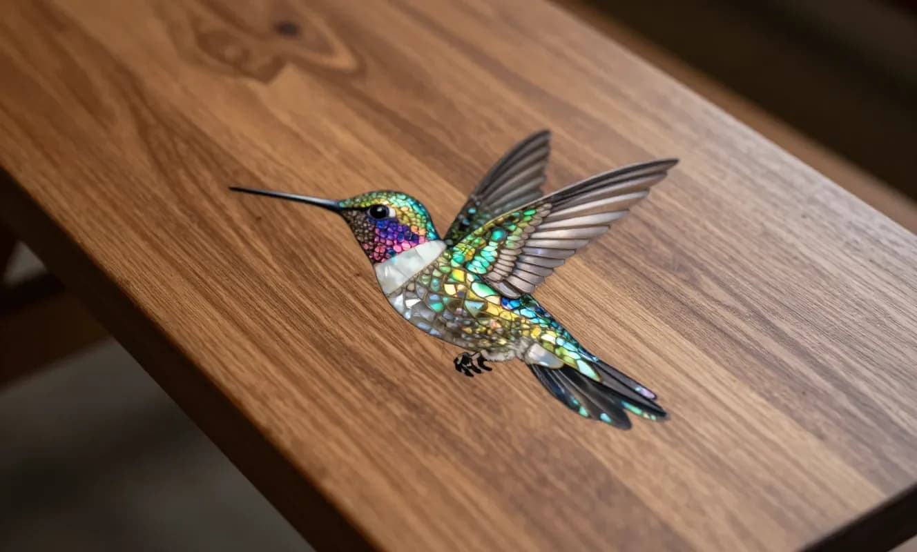Rolls-Royce, abalone kabuğu markeetriyle süslenmiş 'Phantom Hummingbird' tek örneği tanıttı
