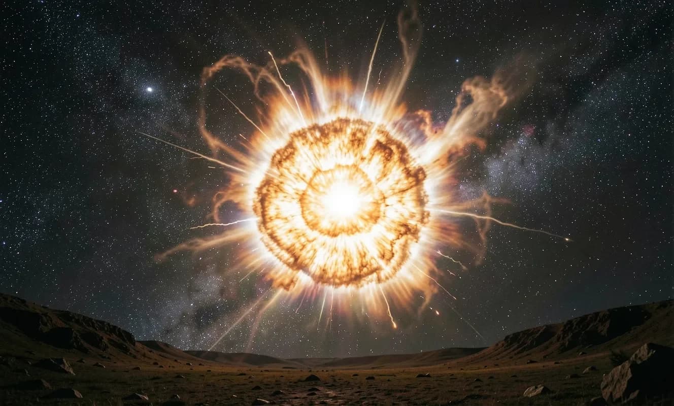 Telescopios terrestres capturan explosión de supernova a 500 millones de años luz