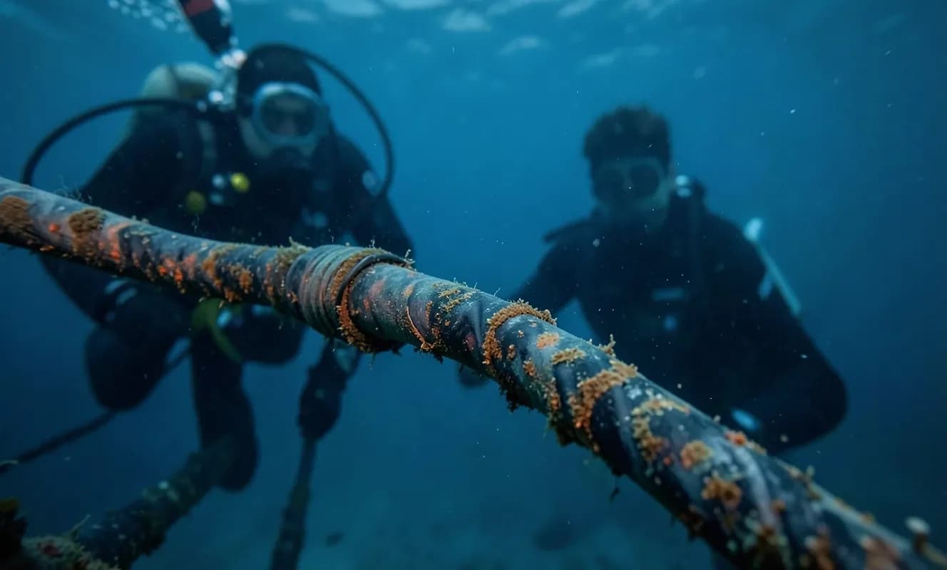 Dos cables submarinos cerca de Perth resultaron dañados: actividad sospechosa de un barco