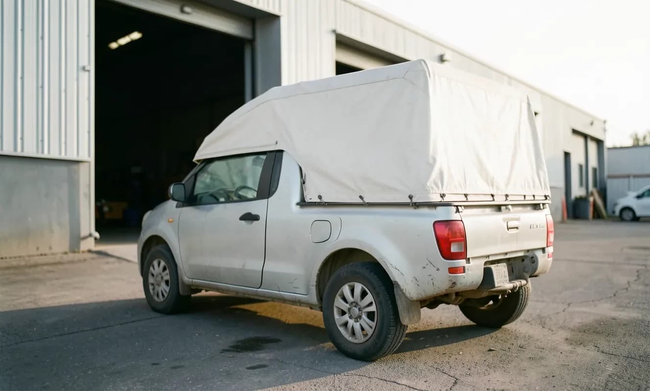 Slate Auto yüksek roof lu yük kapıtı ile kompakt pickup’ı özelleştirmeye açıyor