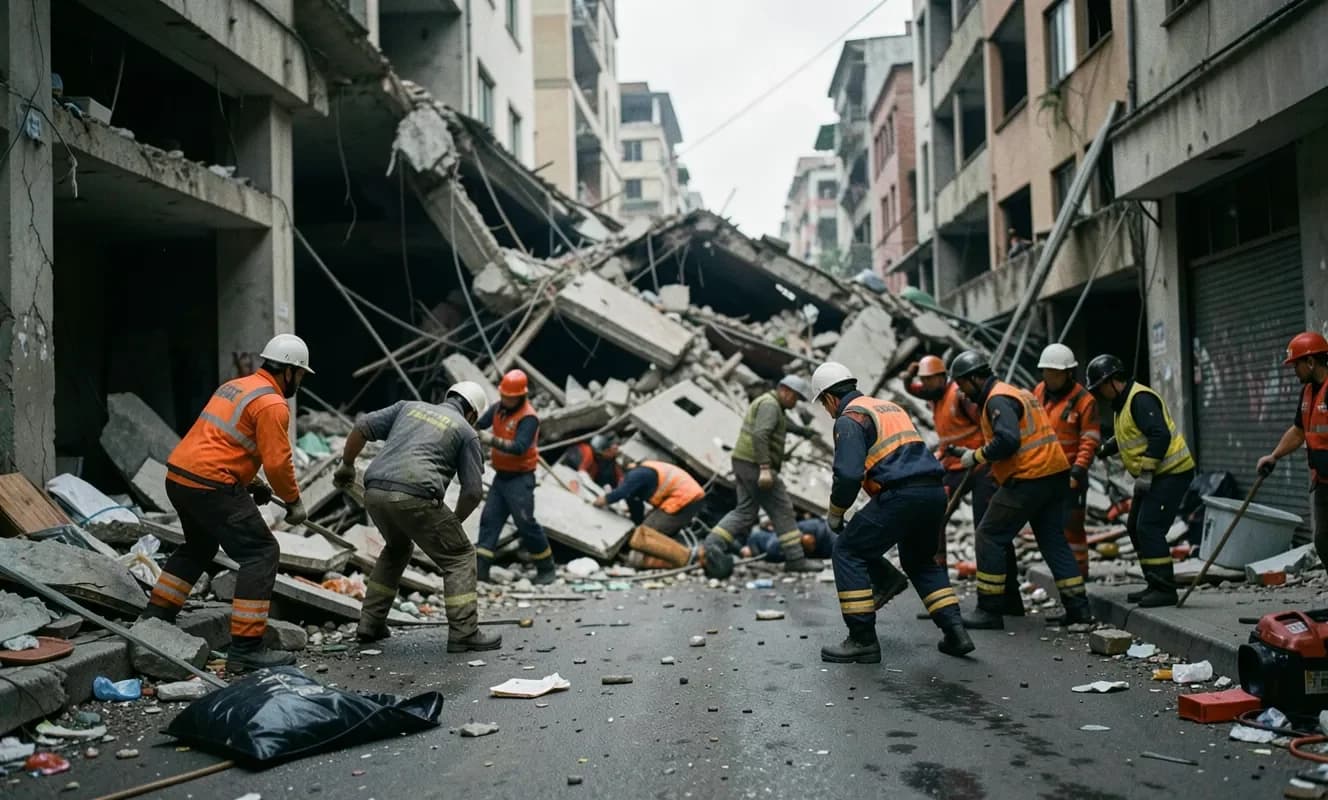 コロンビア西部でマグニチュード7.4の地震、111人以上が死亡