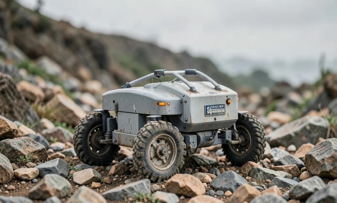 米軍向けハイブリッドロボット車両、危険地域で物流支援を担う