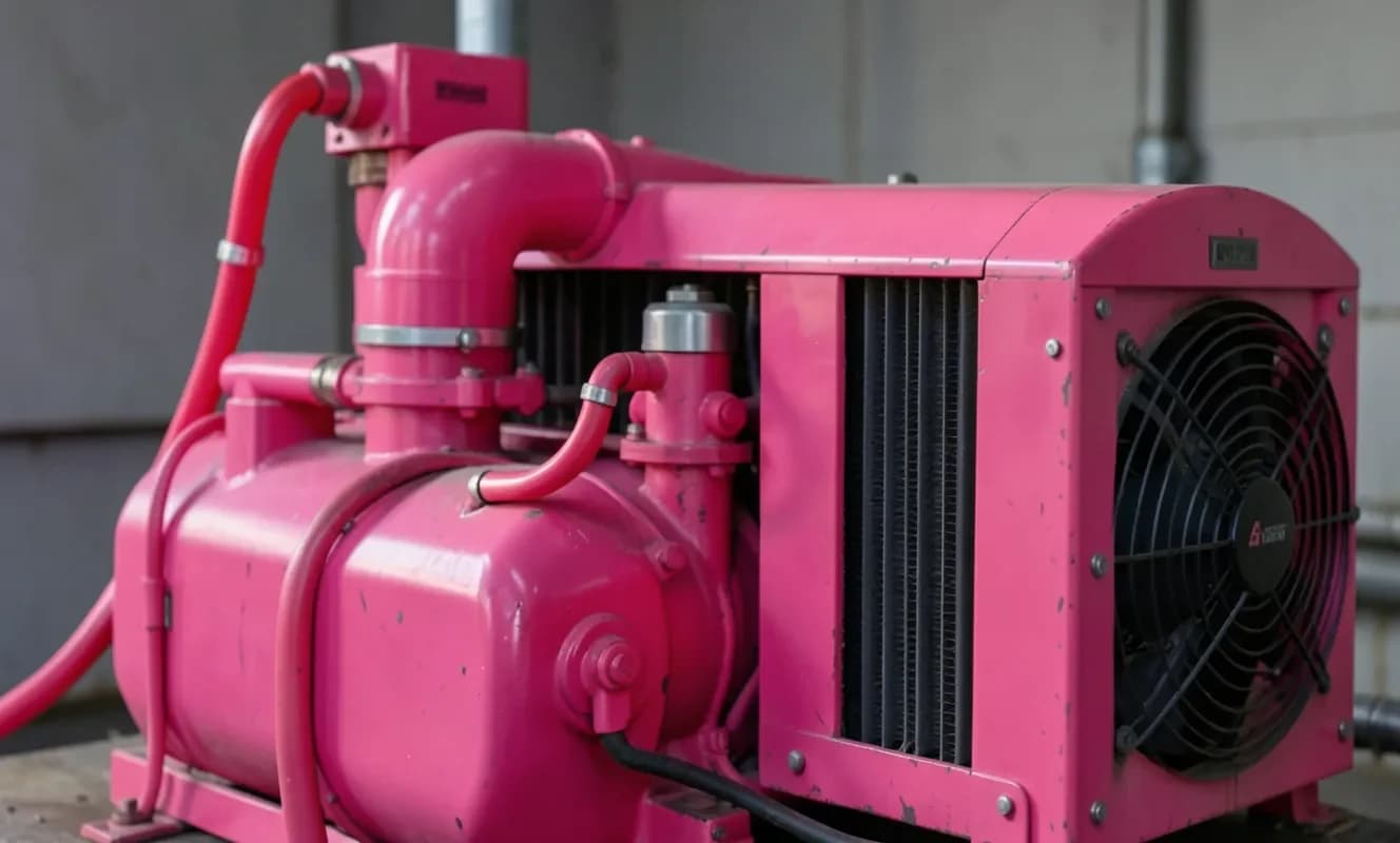 Dünyanın ilk su soğutmalı Steam Makinesi: Neon pembe borularla bir Frankenstein