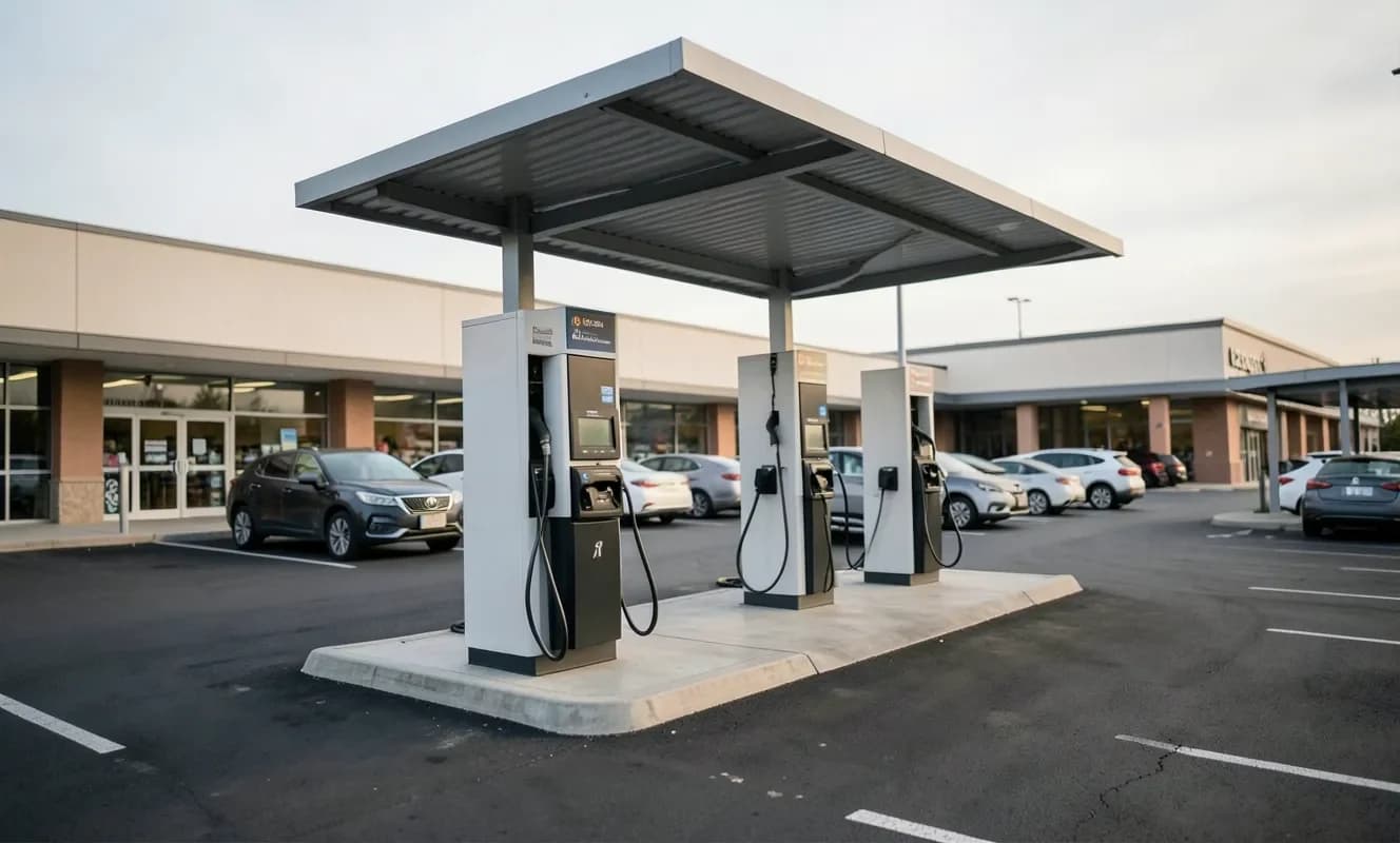 EVgoとGM、350kW高速充電ステーションを開設：トラック向けの通過型設計