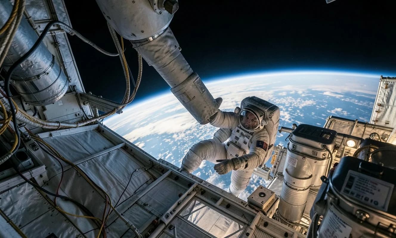 ESA astronotu Sophie Adenot üçüncü uzay yürüyüşünü tamamladı