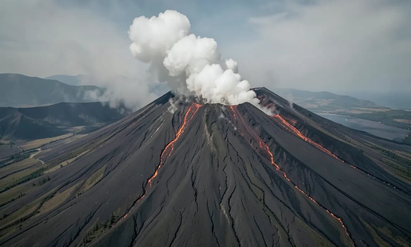 「神の山」が世界最速の溶岩を噴出する噴火