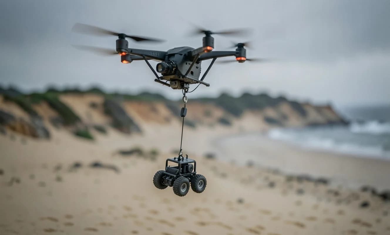 ウクライナ、海空経由で戦闘ロボットを前線へ移送