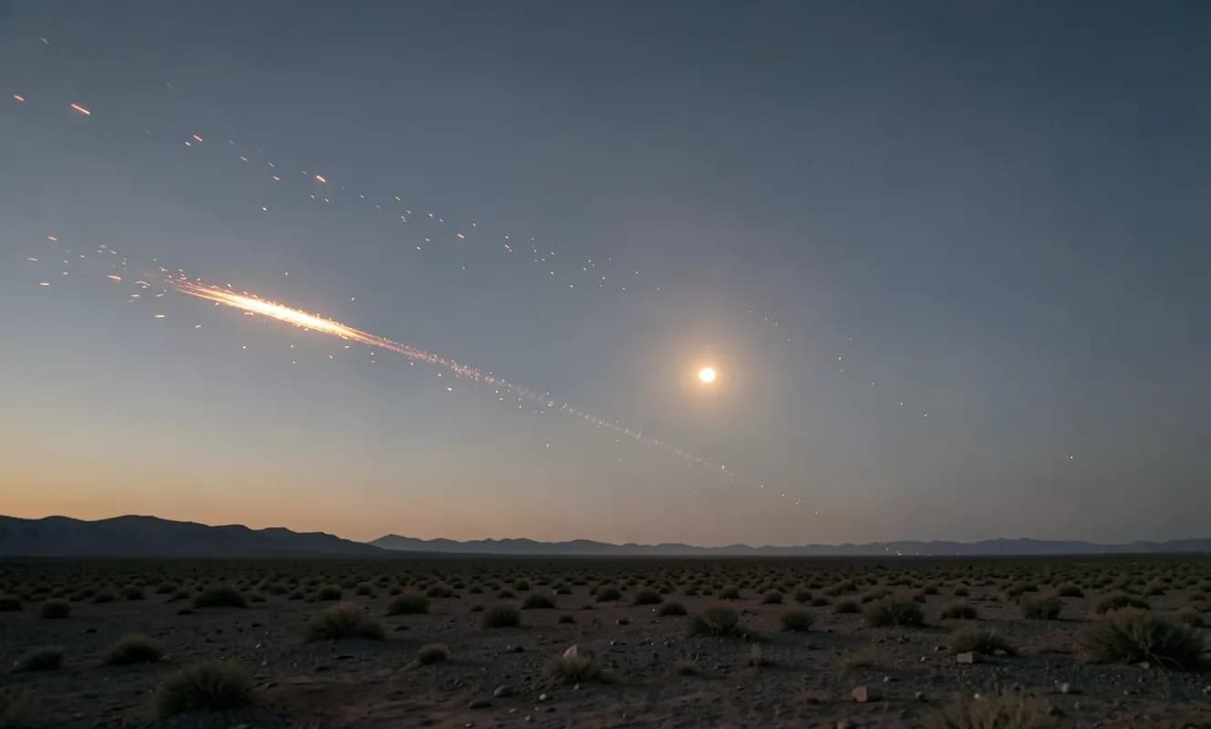 科学者、宇宙岩石の大気圏での七段階を特定