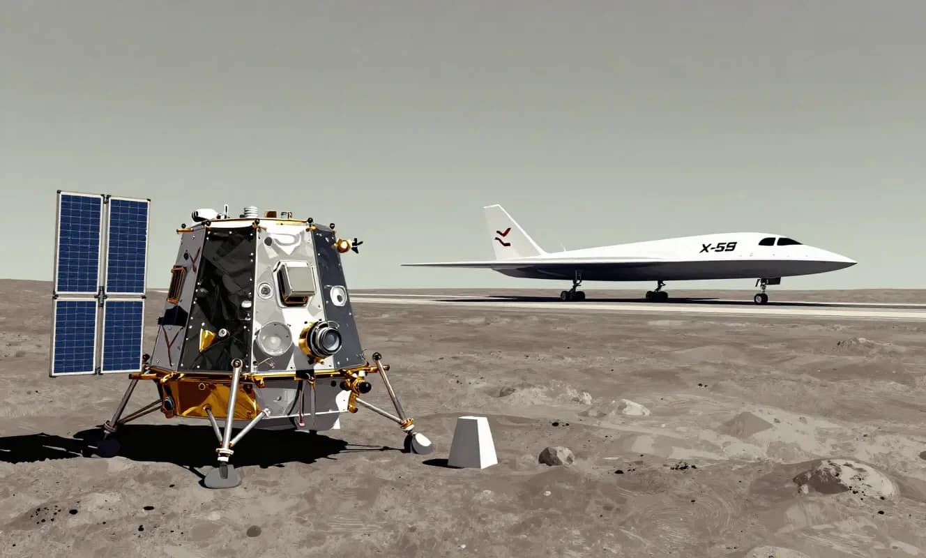 NASA, MAX POWER etkinliğinde Ay Baza ve X-59 güncellemelerini paylaşacak