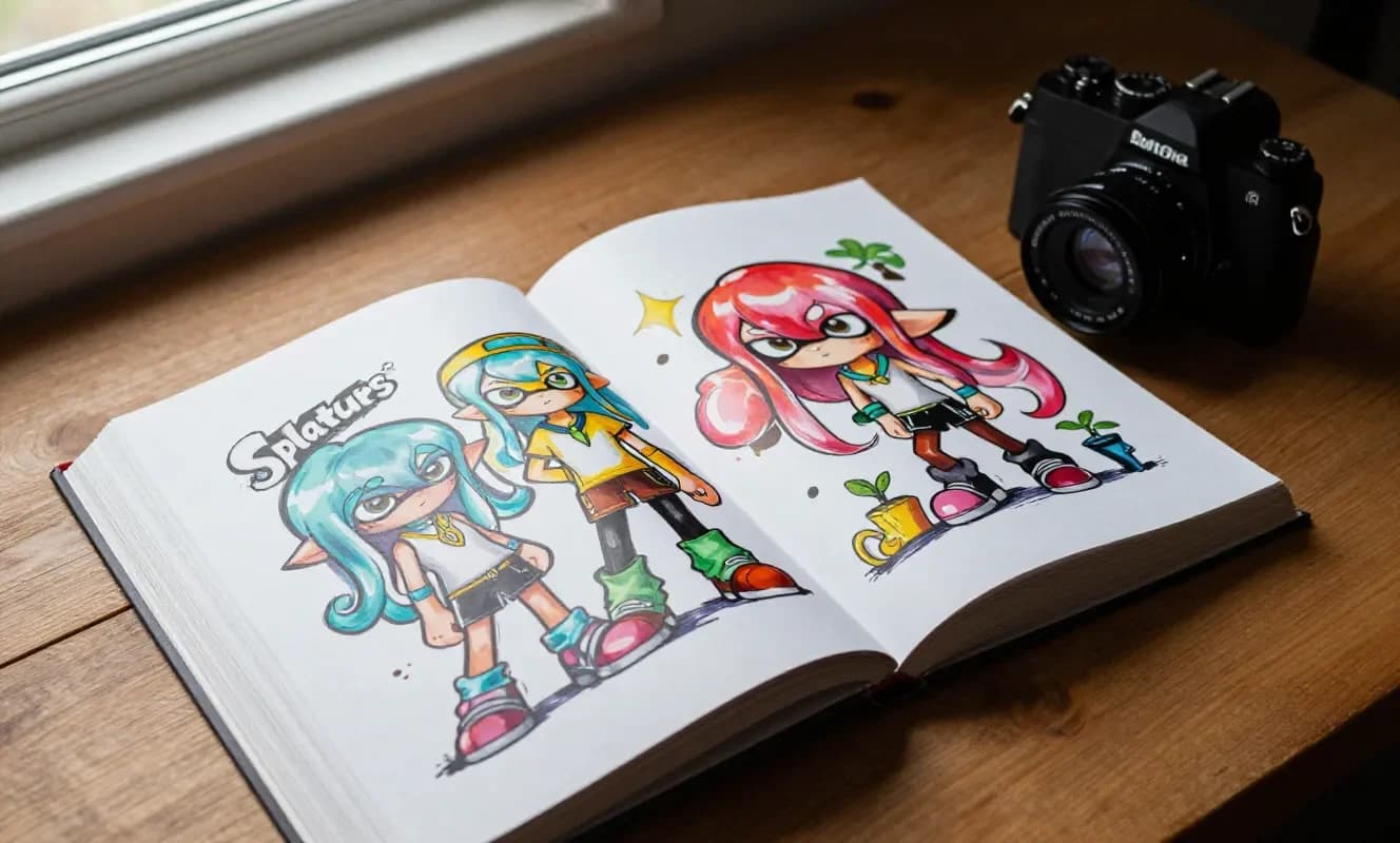 Dark Horse Comics、Splatoon 3のアートブック英語版を2026年12月1日に発売