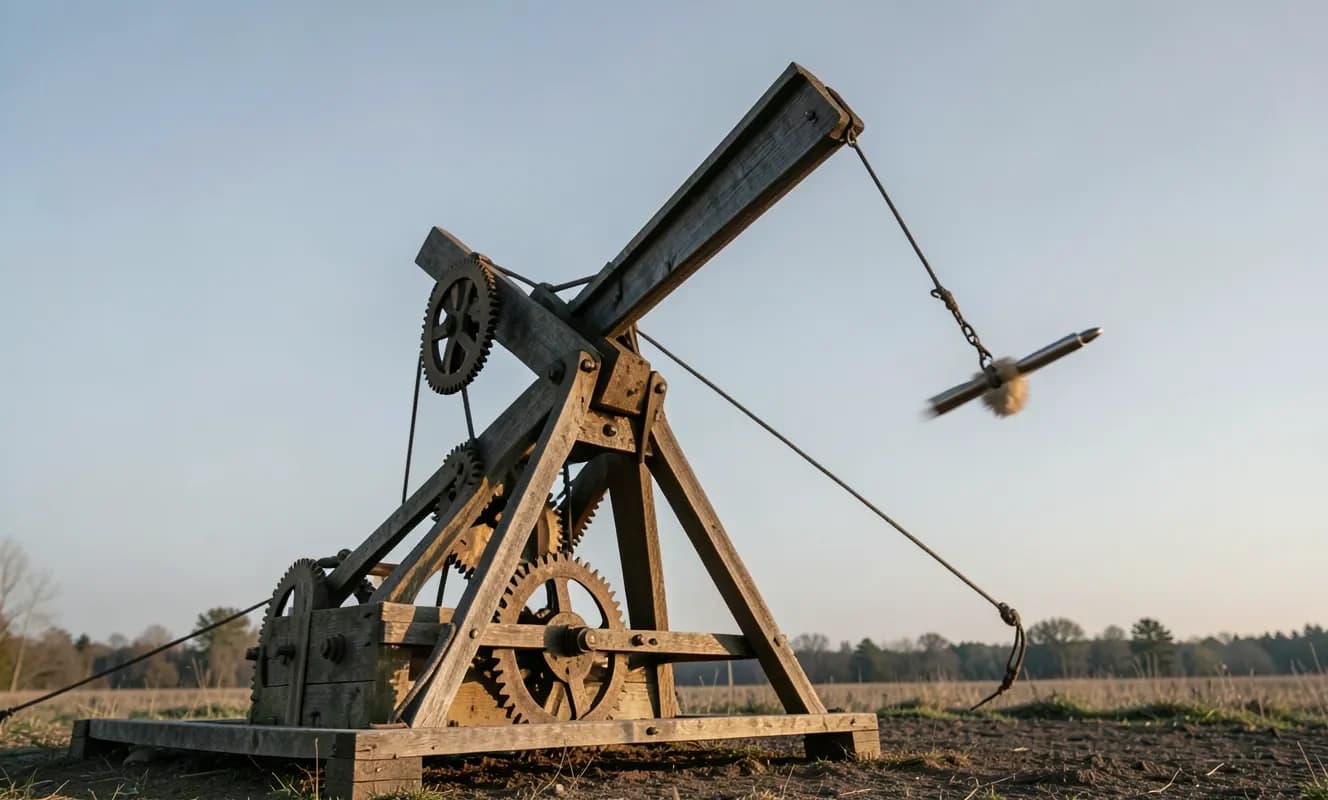 超音速トレブシェット：中世の武器の現代的解釈