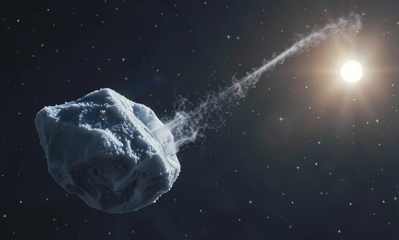 Astronomlar JWST ile Bir Centaur'un Kuyruklu Yıldıza Dönüşümünü İzledi