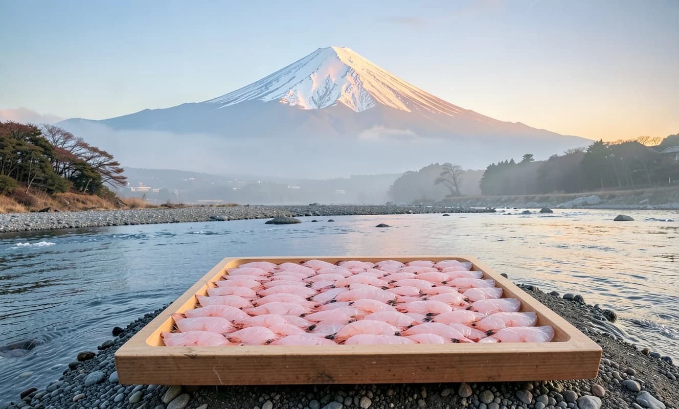 Suruga Körfezi'nde sakura ebi avı rekor düşüşle karşılaştı, 2018'de 312 ton seviyesine indi