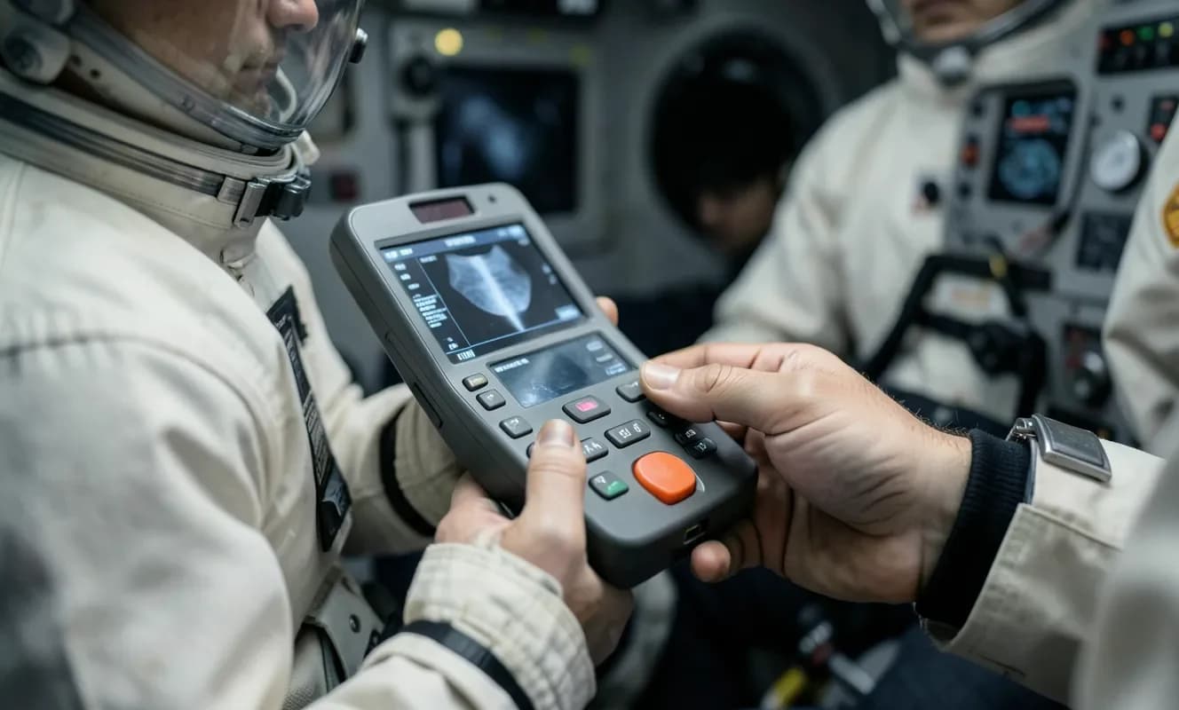 Uzayda İlk Tıbbi Röntgen Çekimleri Astronot Sağlığı İçin Devrimsel Bir Adım