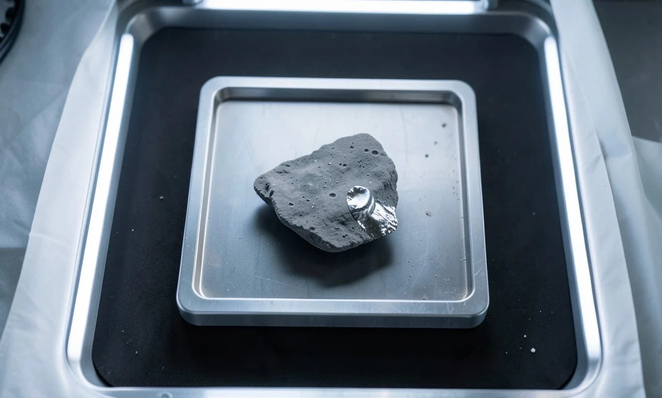 La misión Chang'e 6 de China halla 'cápsula del tiempo' de hierro en la cara oculta de la Luna