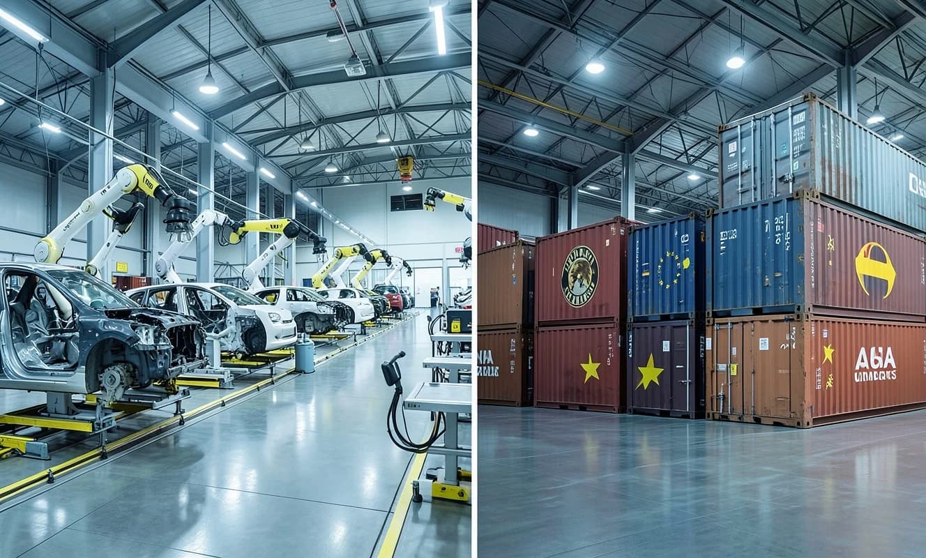 La industria automotriz del Reino Unido se enfrenta a una difícil elección entre los mercados de China y la UE