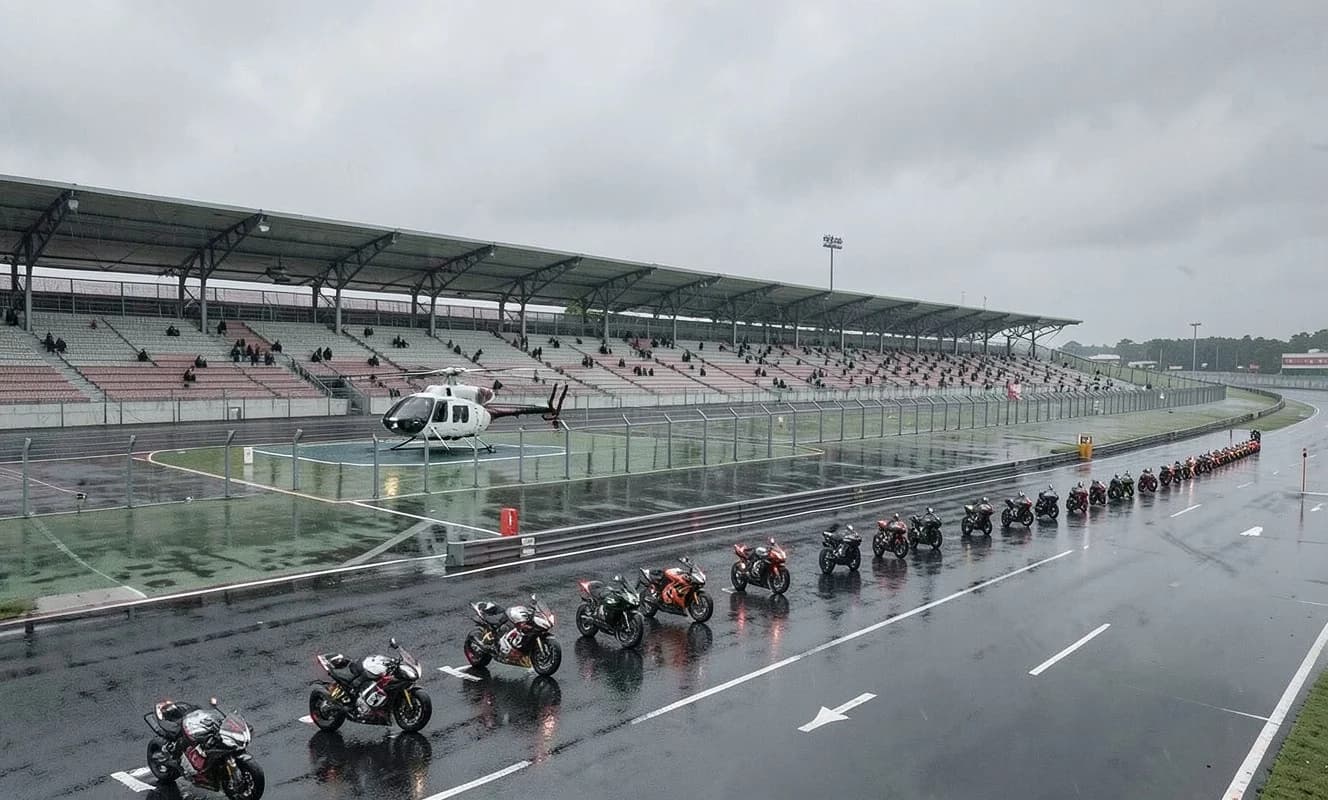 Avustralya MotoGP'si yağmur ve düşük görüş mesafesi nedeniyle iptal edildi