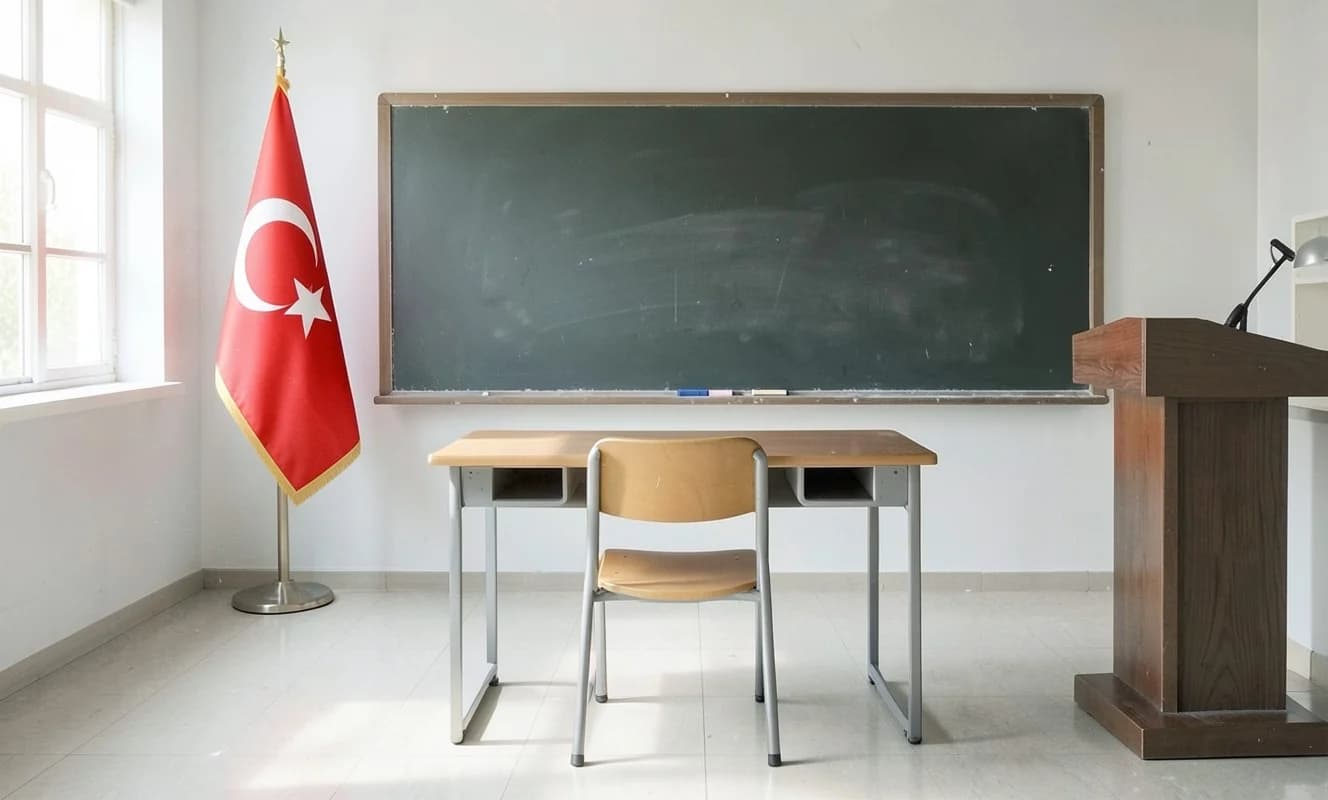 Tek öğrencisi olan okulda Cumhuriyet Bayramı törenle kutlandı