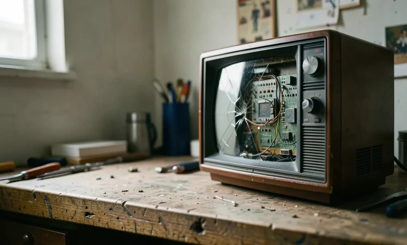 El proceso de reparación de la TV Sony Trinitron: un viaje emocional