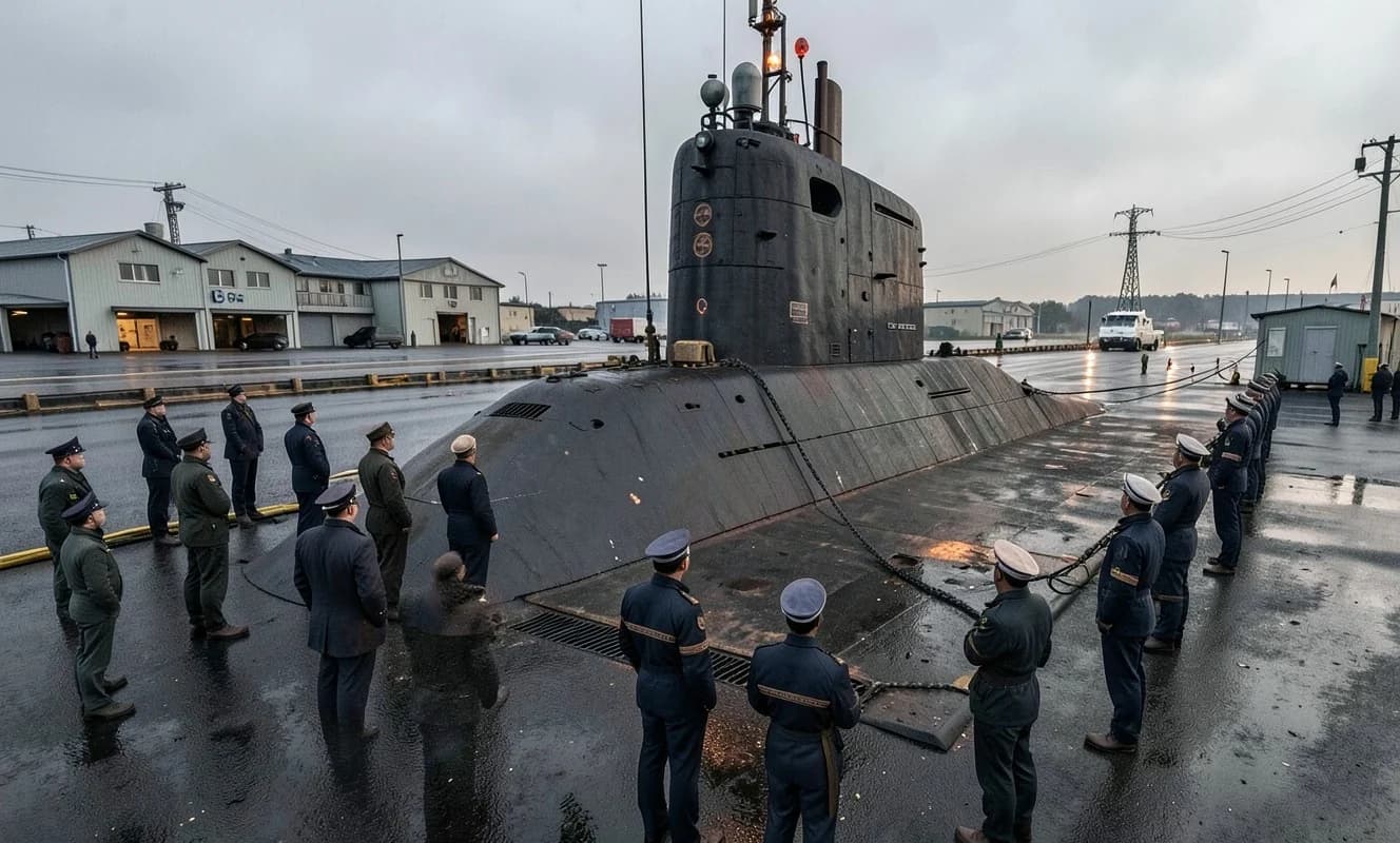 Estados Unidos retira de servicio su submarino de misiles nucleares Tomahawk después de 42 años