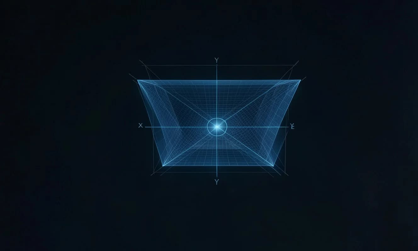 3D Grafiklerde Perspektif ve Kamera Matematiği Basit Matris İşlemlerine İndirgeniyor