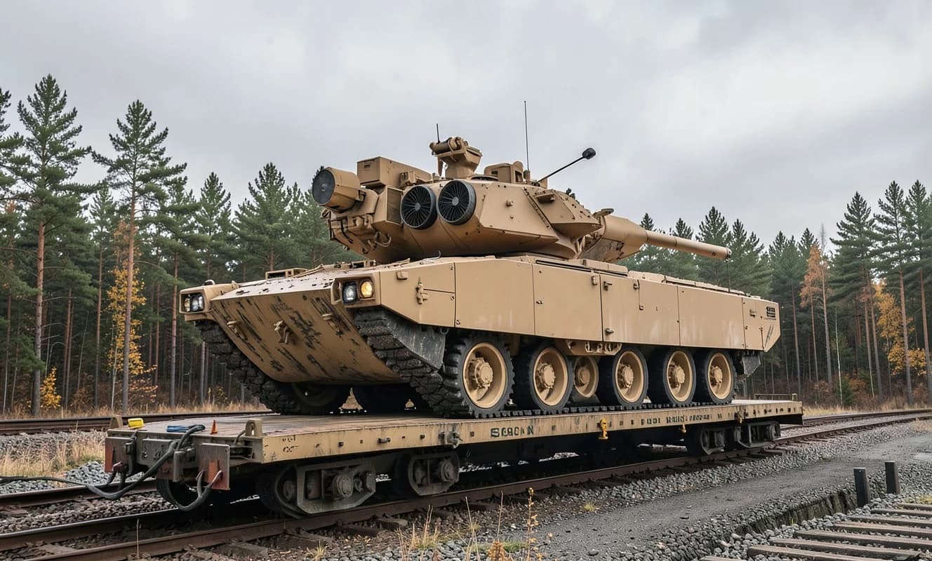 Polonya'ya 35 M1A2 SEPv3 Abrams tankı teslim edildi, toplam 333'e ulaştı