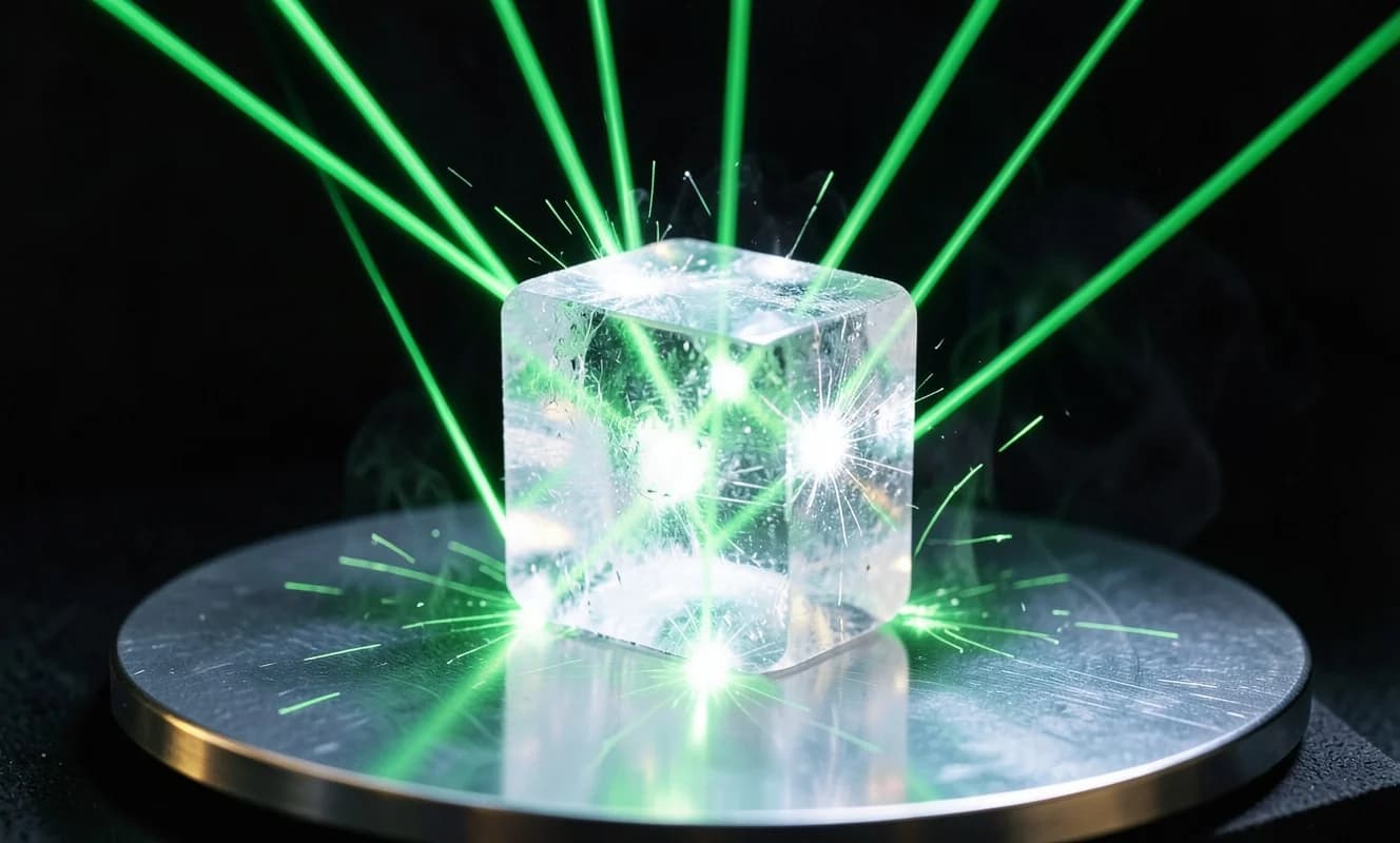 Magnezyum oksit kristallerinin planet içlerindeki davranışı lazer deneyleriyle çözüldü