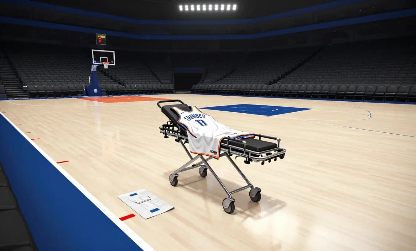 Oklahoma City Thunder'ın Jalen Williams, kırık fibula ve çıkık ayak bileği için ameliyat olacak