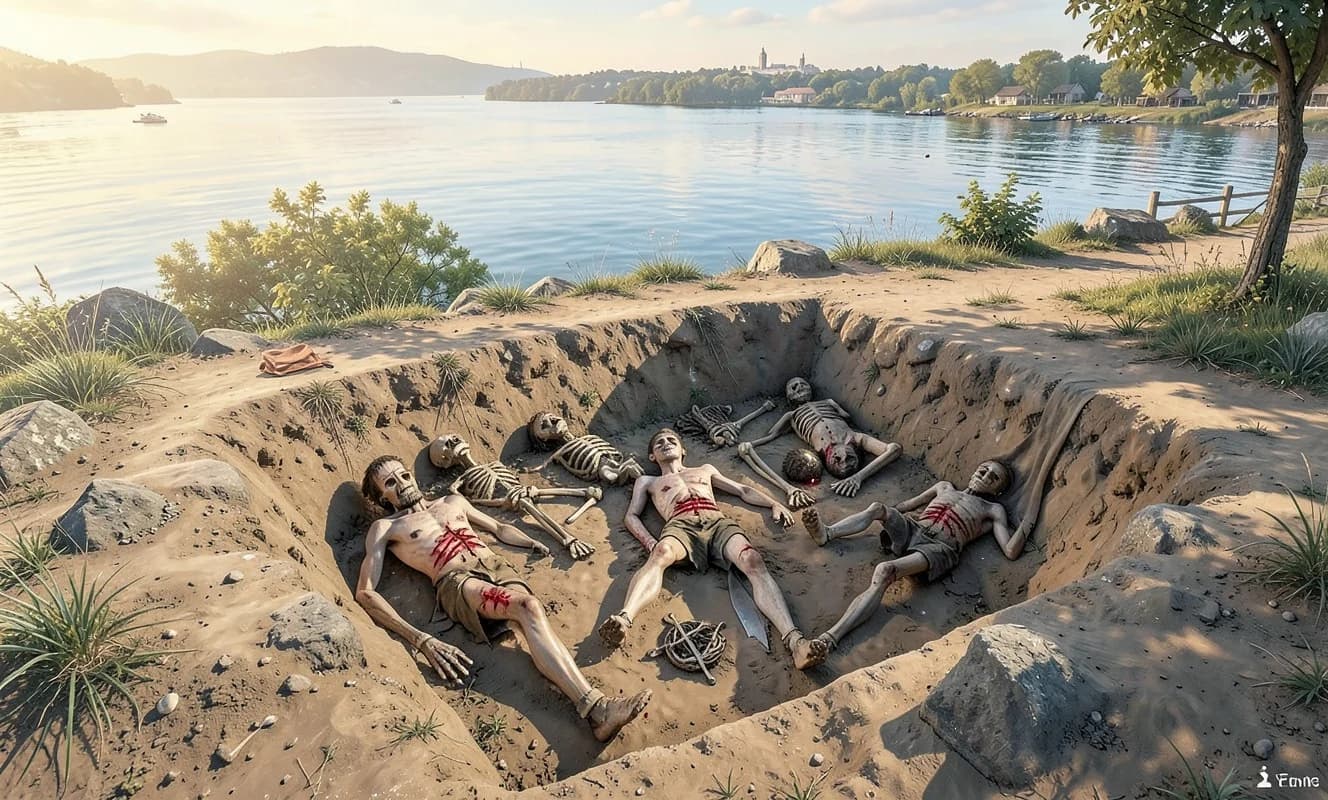 Letonya'da 1.200 yıllık çoklu mezar, Viking baskınına işaret ediyor