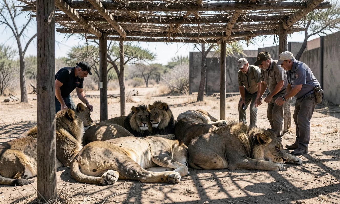 Tres leones mueren en el zoológico de Tokio por golpe de calor