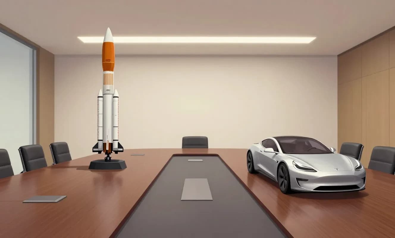 Musk, SpaceX ve Tesla'nın birleşme görüşmeleri için özel komite kurulduğunu açıkladı
