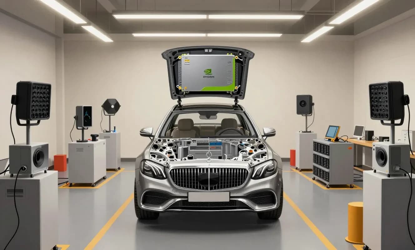 メルセデス・ベンツとNVIDIA、MB.OSにHyperion、Alpamayo Stack、Halosを統合し戦略的提携を拡大