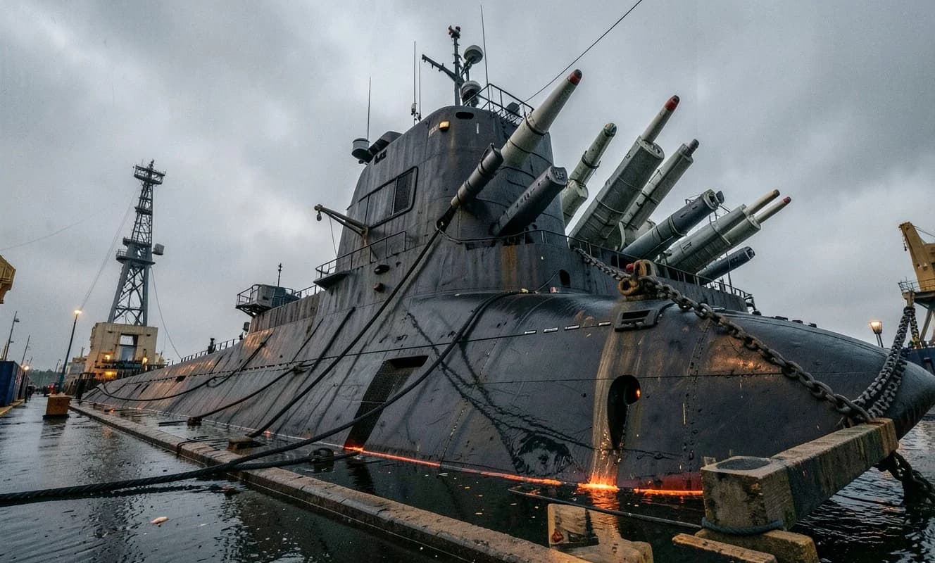 El submarino nuclear de Rusia con misiles hipersónicos 3M22 Zircon entrará en servicio en 2026