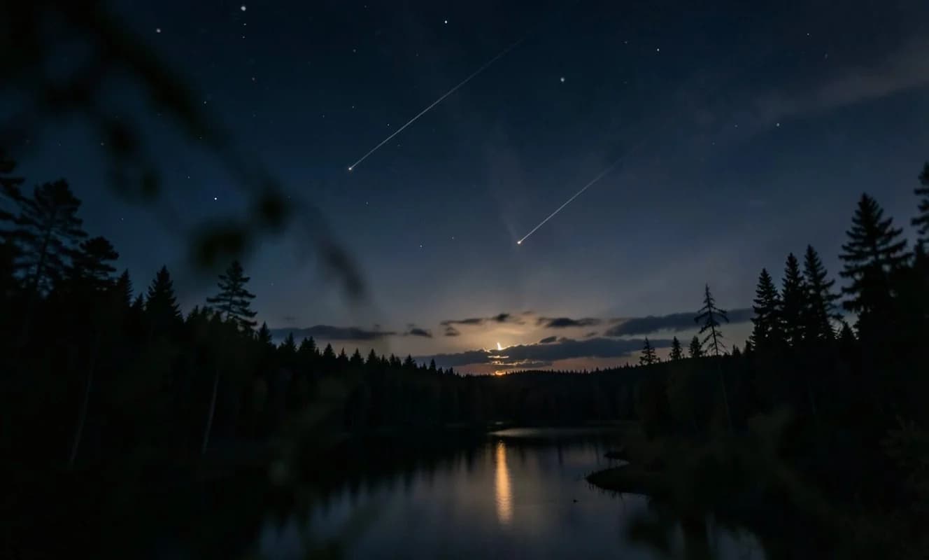 Ağustos 2026'da Kuzeydoğu Kuzey Amerika'da Kısmi Güneş Tutulması ve Perseid Meteor Yağmuru