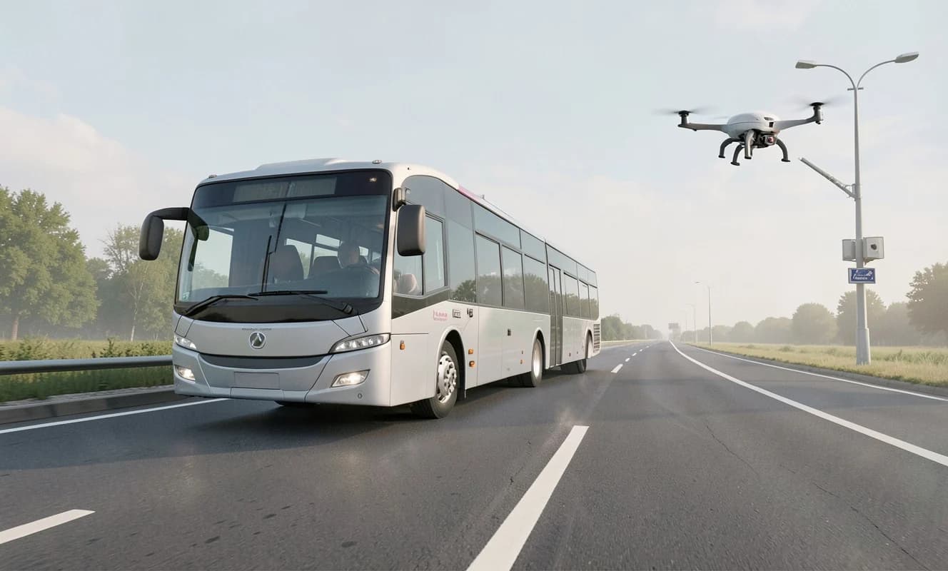 TOFED: Otobüs kazalarını önlemek için dron ve kamera destekli denetim önerisi