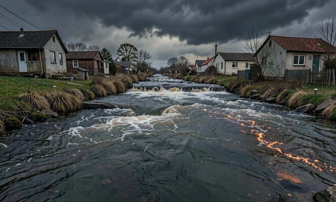 En EE.UU., las poblaciones cerca de ríos pequeños enfrentan riesgos desproporcionados de inundaciones en el futuro