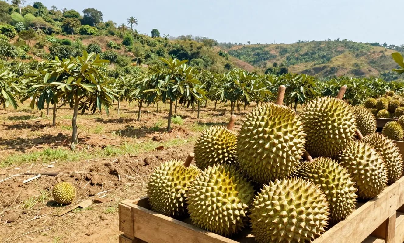 Durian: Çin'in 8 milyar dolarlık 'meyve kralı' ithalatı ve ormansızlaştırma riski
